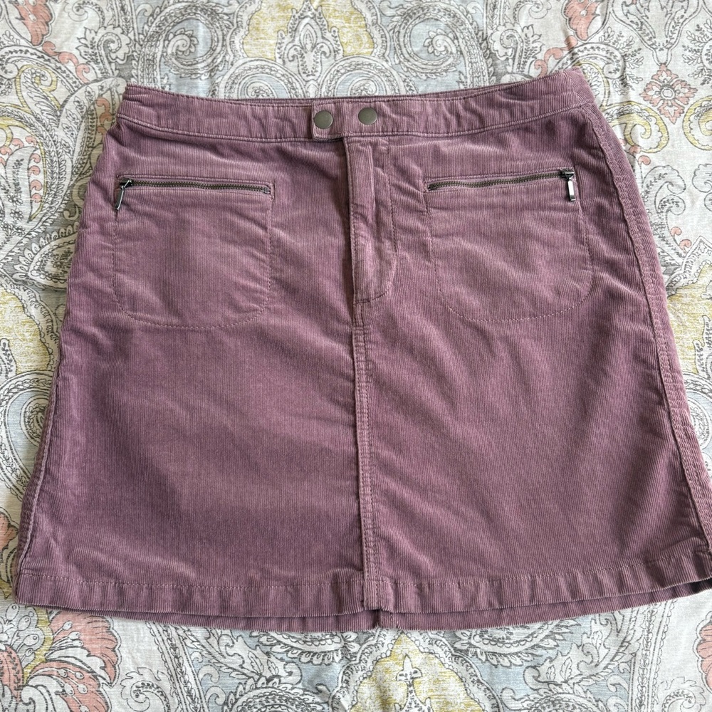 Mossimo- Purple Corduroy Skirt